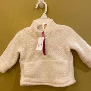 NWT BABYGAP GIRLS SHERPA JACKET